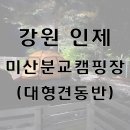 미산 | 인제 미산분교캠핑장 후기｜내린천 물놀이&amp;대형견과 즐기는 여름 캠핑