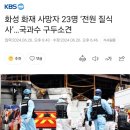 화성 화재 사망자 23명 ‘전원 질식사’…국과수 구두소견 이미지