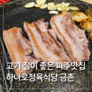 하나로식당 | 파주맛집 금촌역 하나로정육식당 가성비 고기집 솔직 후기