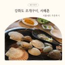 서해촌 | 강화도 서해촌 조개구이 연인세트+물회 솔직후기 (바다뷰 맛집)