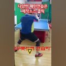 탁구 스텝연습 이미지