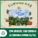 싱그랭이 | 12월 연말행사, 전북 생태관광지 "경천 싱그랭이 에코빌" 팜.파.티! 여러분을 초대합니다. / 12. 13...