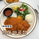 서울식물원 맛집 마곡 뜨돈 돈까스 솔직후기
