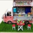 점토와 목재DIY 미니어처 이미지