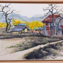 한국화(수묵 담채화) 이미지