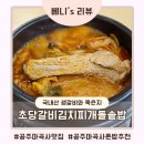 초당갈비 | 공주 마곡사 맛집 추천 초당갈비김치찌개 1인분 혼밥 가능 한식