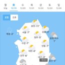 오늘의 날씨🌞☔️☃️, 2023년 12월 19일 화요일 이미지