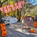 평창 솔섬오토캠핑장 할로윈캠핑 꾸미기