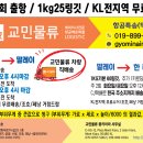 [교민물류항공택배] 주2회 운항/1kg 25링깃/KL전지역 무료배송 이미지