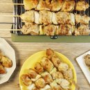 엄지척 닭꼬치 이미지