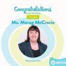 Ms. Morag will continue her leadership at Nexus as our new Principal. 이미지