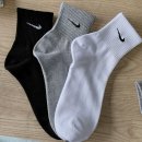가격인하 ㅡ 정품 ] 나이키 NIKE 스텐다드 스우시 중목스포츠 양말 ㅡ남성용 이미지
