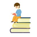 책 읽는 아이들,  초등논술 이미지