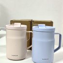 민트바이올렛 | 락앤락 메트로 밀폐 머그 텀블러 475ml 라이트핑크 바이올렛 커플 템 후기｜보온력 리뷰