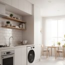 드럼(야간) | LG 트롬 21kg f21wdsp 드럼세탁기 실사용 후기