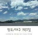 한빵울 | 국내여행 경북청도에서 대구까지 1박2일 가족여행기록