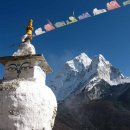 네팔 히말라야 쿰부(Khumbu)의 아마다블람 (Ama Dablam, 6,856m) 이미지