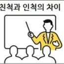 친척과 인척의 차이 이미지