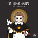 성 토마스 아퀴나스 축일_(1월28일) 축하합니다. 이미지