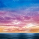 노을바다 이미지