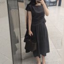 4225 | 예샀 무신사 아틀리에 나인 LOND WAIST TUCK BLOUSE 후기, 66사이즈 FREE랑 L 비교