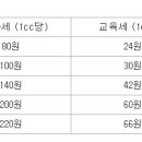 자동차 세금 계산해 봅시다~ 이미지