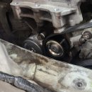 bmw 미니쿠퍼 d 댐퍼풀리 외부벨트세트 교환