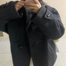 원하프 | 시티브리즈 울 하이넥 더플 코트 차콜 내돈내산 착용샷 후기 | 10만원대 하프코트 추천