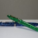 Sheaffer Balance Cobalt Blue Marble &amp; Green Marble 이미지