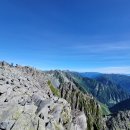 일본 북알프스 "마에호다케다케(3,090m)". 이미지