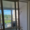 씨유 사천원광이안애점 | 필름 시트지 시공 전문 업체 [찰떡 필름] - 사천 원광이안애 아파트 샷시 &amp; 벽면에 크림 화이트 필름...