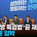 더불어당'채 상병 특검법' 곧 재발의.....한동훈 압박 비난댓글가득! 이미지