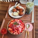 새롬동_행운빌딩 | 세종시 빙수 새롬동 카페 앗빙수 상하이 버터떡 신메뉴와 딸기빙수 후기