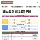 우등세탁소 | 유럽여행 3주 세미패키지 '워너고트립 베스트유럽 21' 후기 : 선택한 이유/장단점/총 경비/Q&A/추천 여부