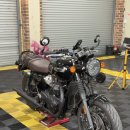 워시체인 | 광주 하남동 바이크 디테일링트라이엄프 본네빌 T120 풀패키지 작업 후기 (체인클리닝+실리콘코팅)