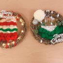 크리스마스 위빙 리스 이미지