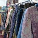 천연염색과 바느질 이미지