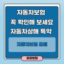 ㈜1급성신자동차 | 자동차보험증권 확인하셔서 자기신체사고특약으로 가입되어 있으시다면 꼭 자동차상해 특약으로 강력추천