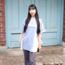 (주)티블루 | 아메스 반팔 티셔츠 블루 L 사이즈 내돈내산 아메스월드와이드 후기