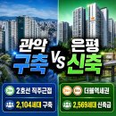 행운동-46 | 관악 푸르지오 vs 녹번역이편한세상캐슬, 2년 동안 상승률 비교