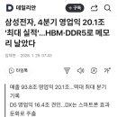 삼성전자, 4분기 영업익 20.1조 '최대 실적'…HBM·DDR5로 메모리 날았다 이미지