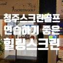 청주스크린골프(스크린5타석) | 청주 스크린골프 시설 좋은 골프존 -힐링스크린골프 후기