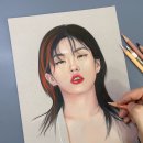 색연필 그리고 연필화 이미지