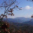 후근내산(816m). 깃대봉(845m△봉평 432). 둥근 봉(922m) /강원 평창 이미지