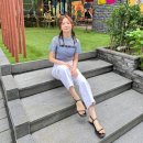 보브 티셔츠 7드라이브인 콜라보 여자 시스루 반팔티 vov
