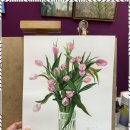 기초 수채화 기법부터 작품까지 이미지