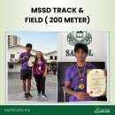 Congrats to Dhilshaanth－ 4th place at the MSSD Track &amp; Field event 이미지