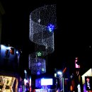 부산 광복동 트리 빛 축제 이미지