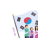 국경일 배경 ㅡ 국기에 대한 경례 (여백..多) 이미지