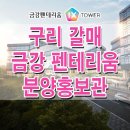 구리 갈매 금강 펜테리움 IX타워 지식산업센터 분양 홍보관 분양가 위치 정보 이미지